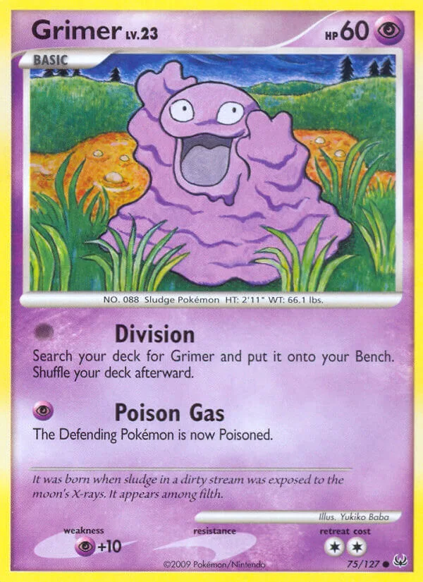 Grimer, Platinum 75/127