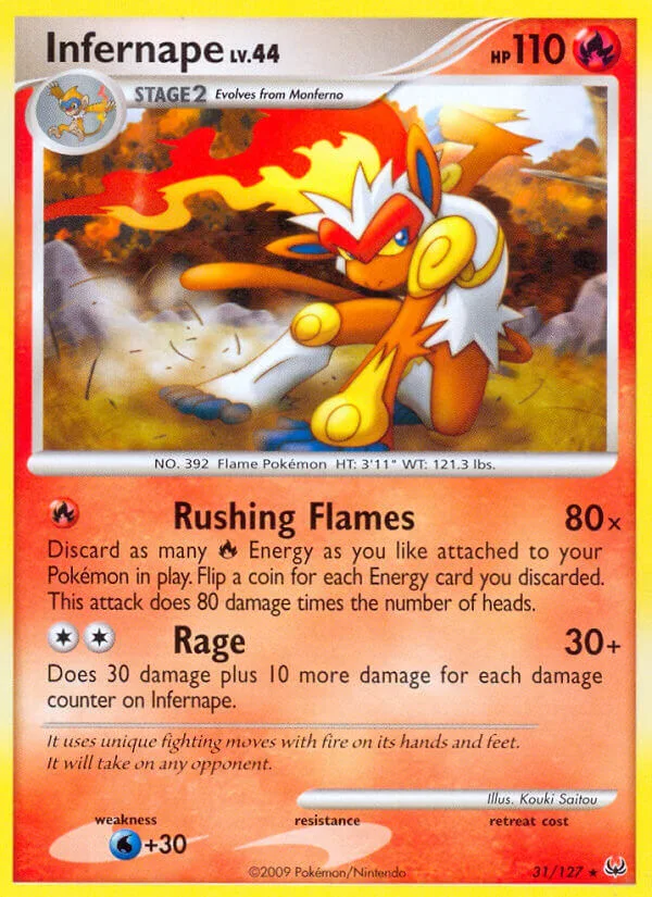 Infernape, Platinum 31/127