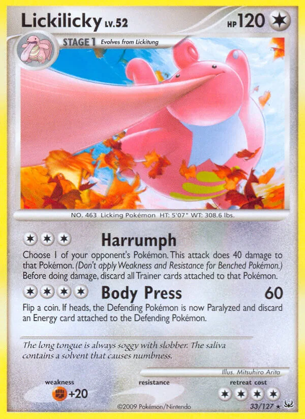 Lickilicky, Platinum 33/127