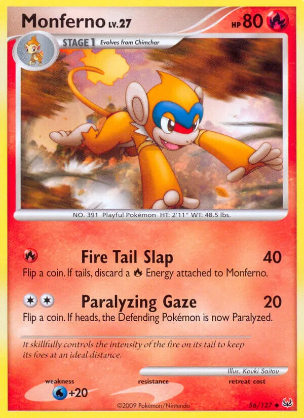 Monferno, Platinum 56/127