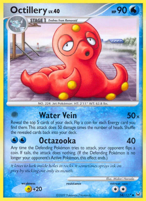 Octillery, Platinum 58/127