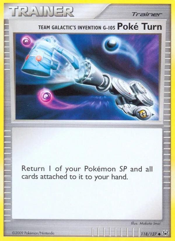 Team Galactic’s Invention G-105 Poké Turn, Platinum 118/127