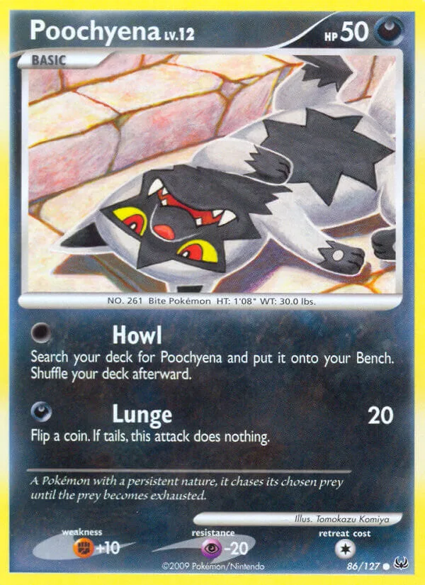 Poochyena, Platinum 86/127