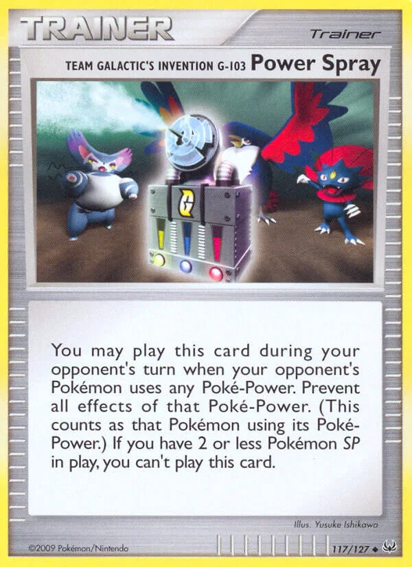 Team Galactic’s Invention G-103 Power Spray, Platinum 117/127