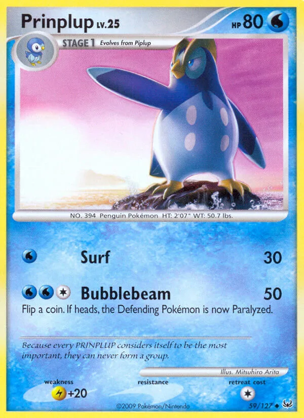 Prinplup, Platinum 59/127