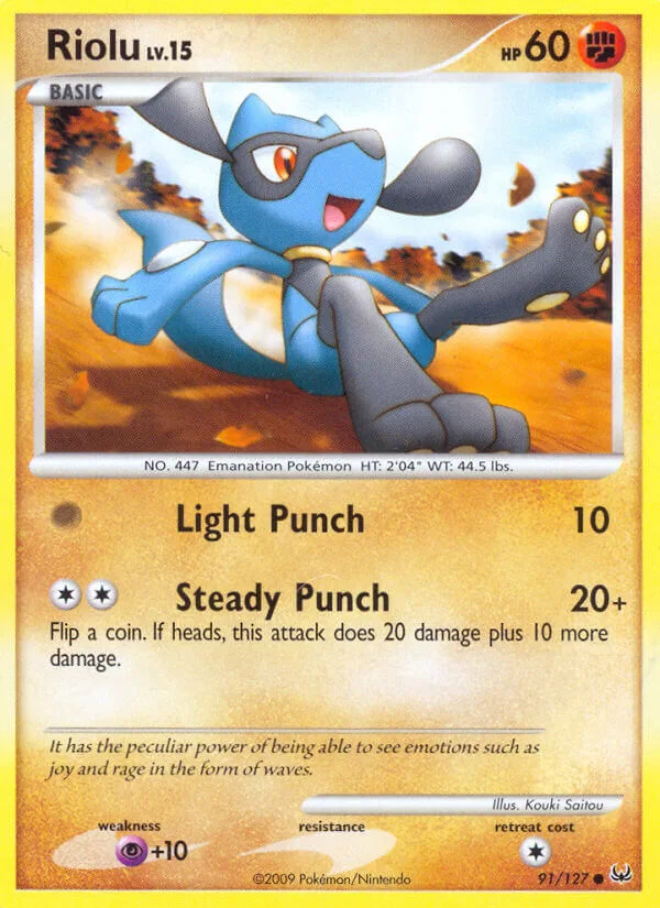 Riolu, Platinum 91/127