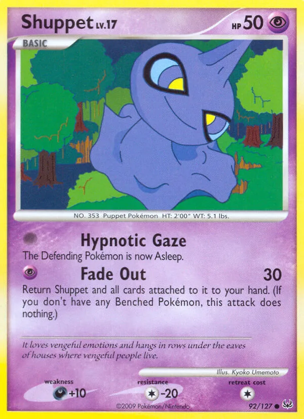 Shuppet, Platinum 92/127