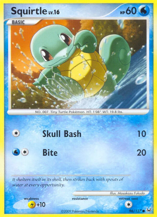 Squirtle, Platinum 96/127