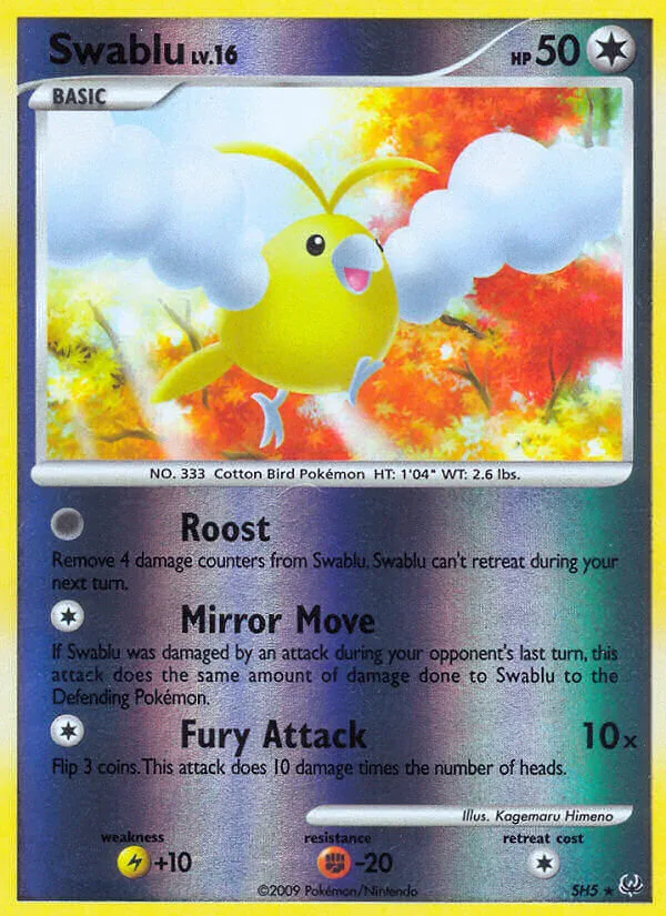 Swablu, Platinum SH5/127