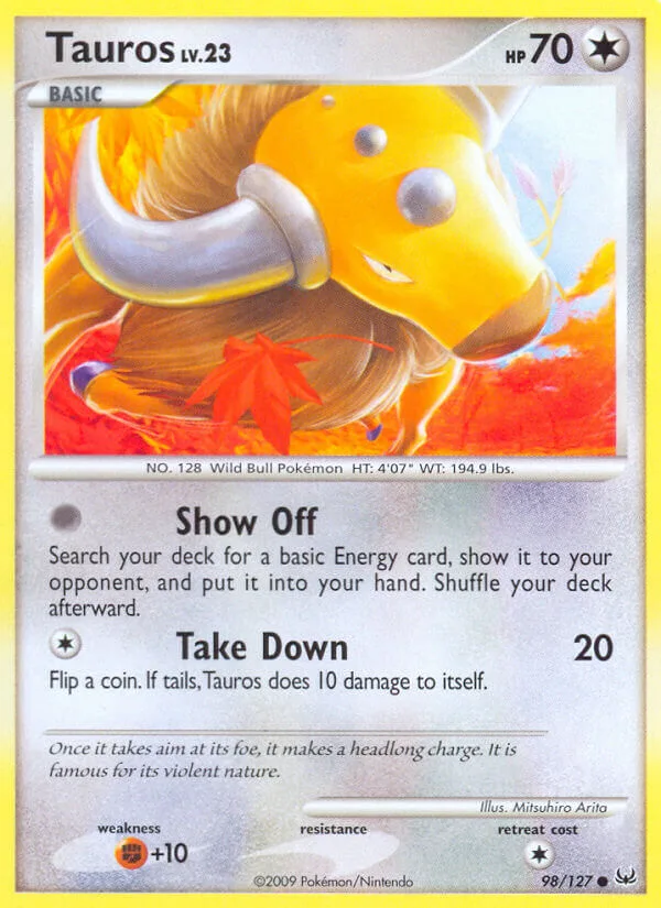 Tauros, Platinum 98/127