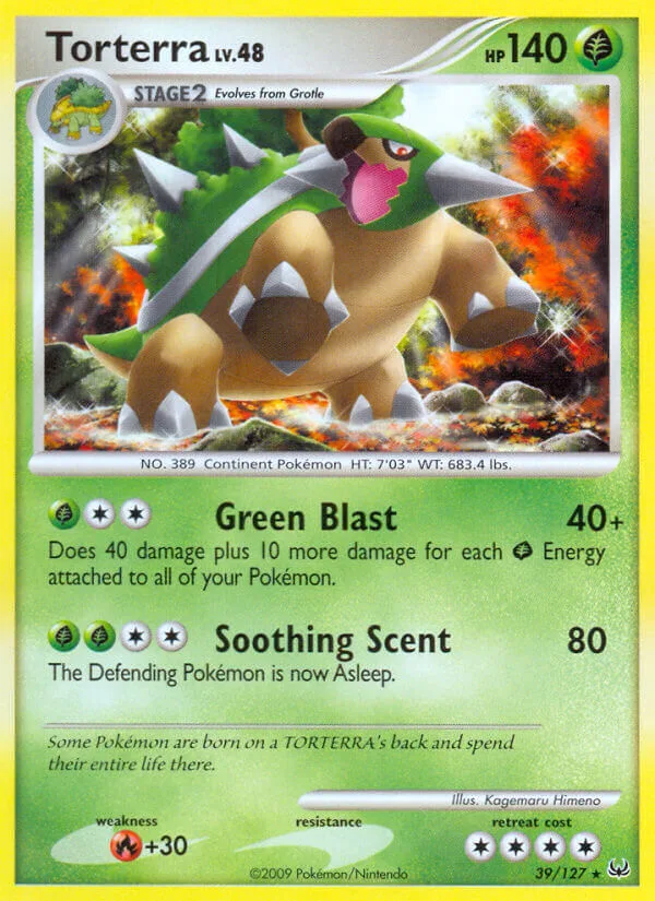 Torterra, Platinum 39/127