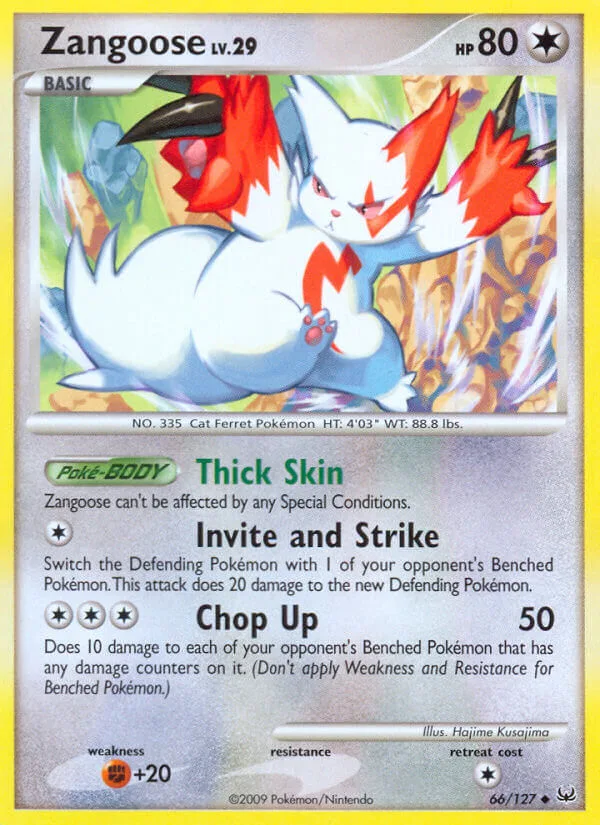 Zangoose, Platinum 66/127