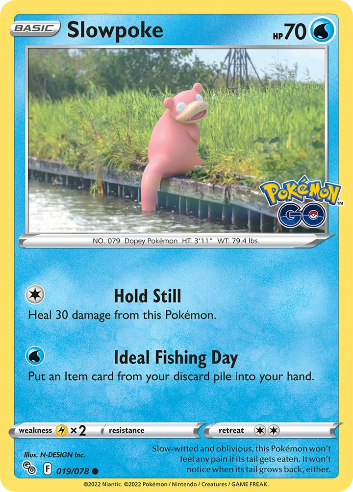 Slowpoke, Pokémon GO 019/078