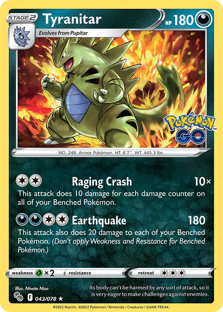 Tyranitar, Pokémon GO 043/078