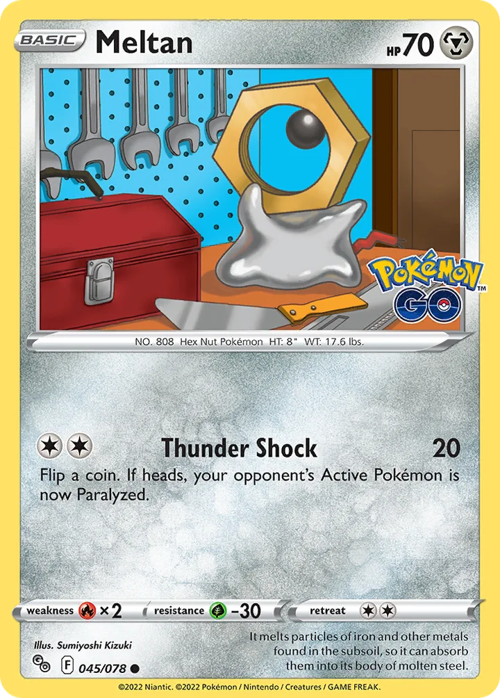 Meltan, Pokémon GO 045/078