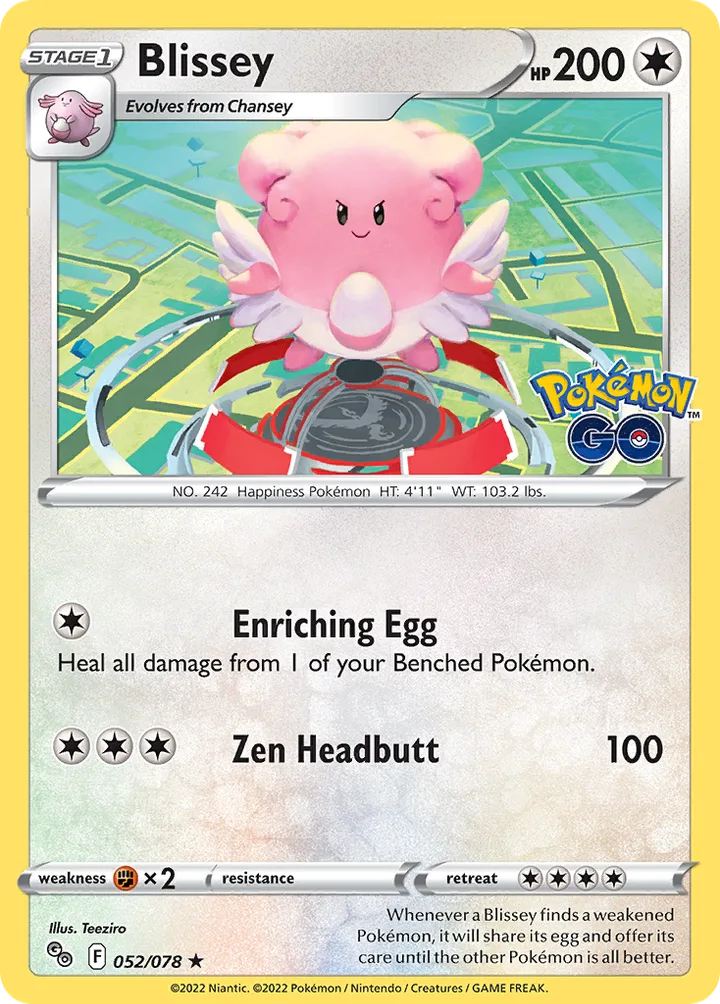 Blissey, Pokémon GO 052/078