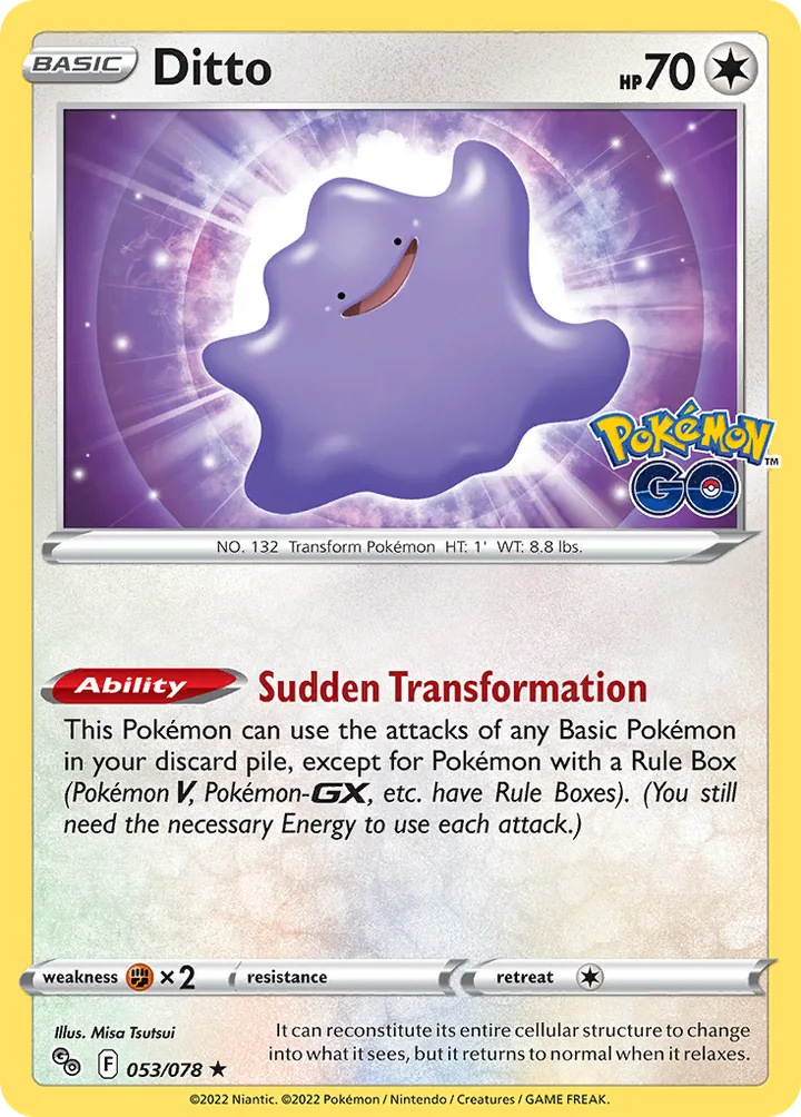 Ditto, Pokémon GO 053/078