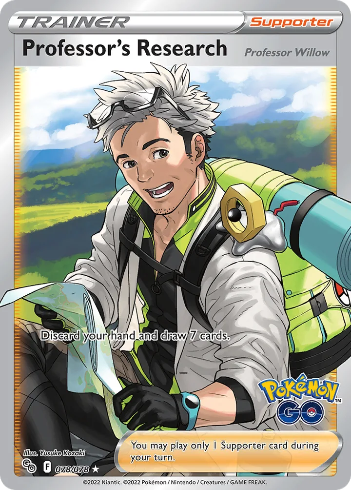 Professor’s Research, Pokémon GO 078/078