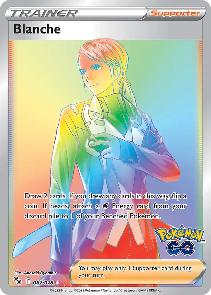 Blanche, Pokémon GO 082/078