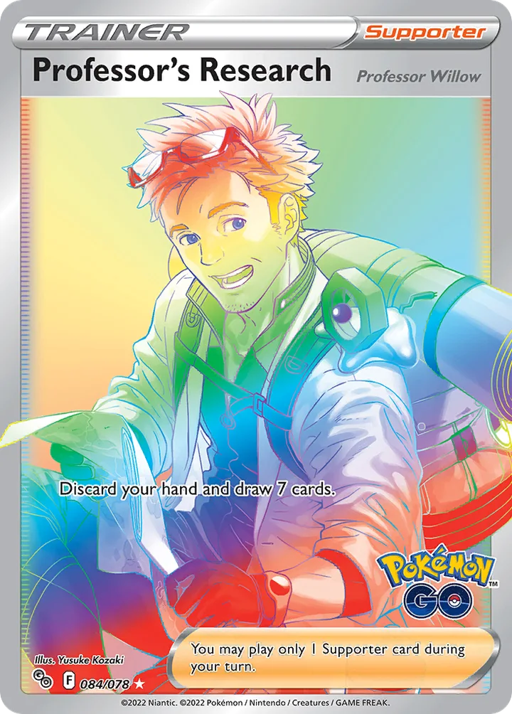 Professor’s Research, Pokémon GO 084/078