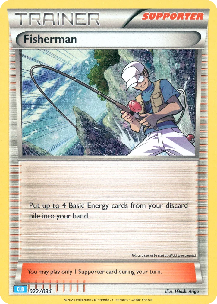 Fisherman, Pokémon Trading Card Game Classic—Blastoise 022/034