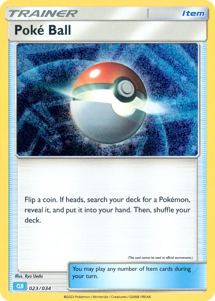 Poké Ball, Pokémon Trading Card Game Classic—Blastoise 023/034