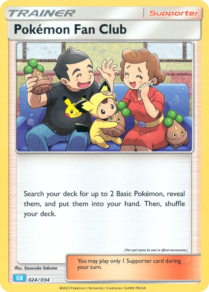 Pokémon Fan Club, Pokémon Trading Card Game Classic—Blastoise 024/034