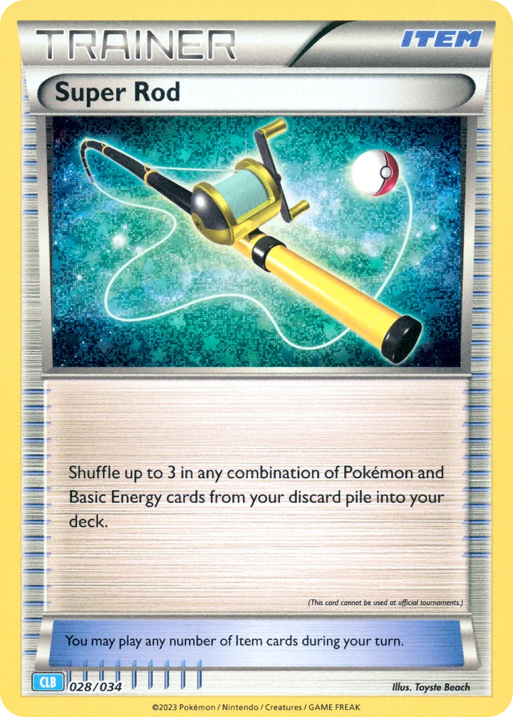 Super Rod, Pokémon Trading Card Game Classic—Blastoise 028/034