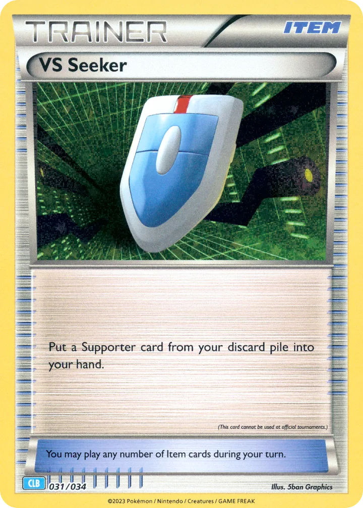 VS Seeker, Pokémon Trading Card Game Classic—Blastoise 031/034