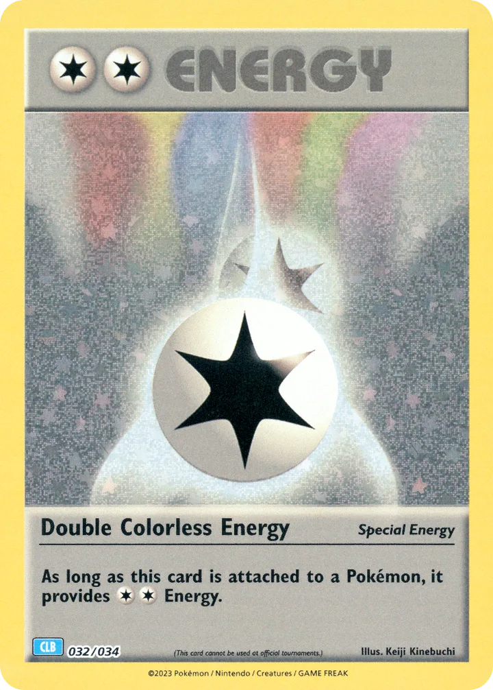 Double Colorless Energy, Pokémon Trading Card Game Classic—Blastoise 032/034