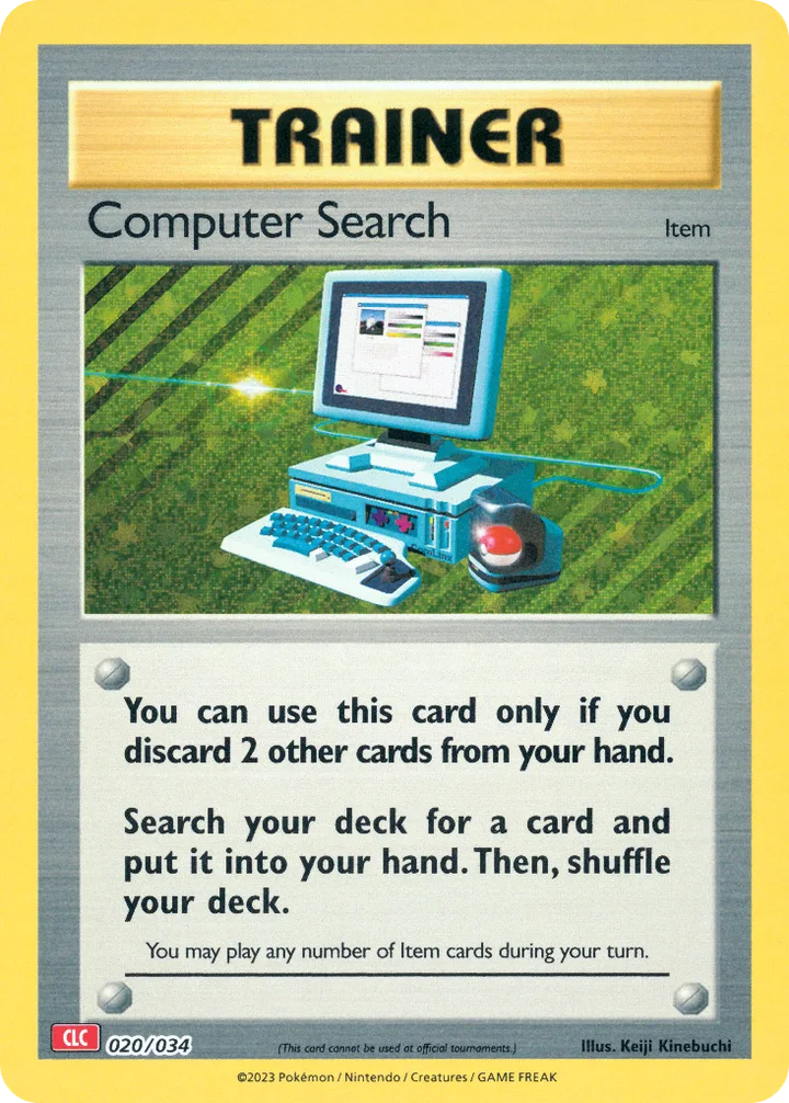 Computer Search, Pokémon Trading Card Game Classic—Charizard 020/034