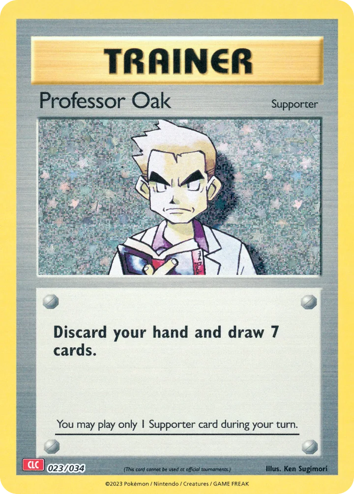 Professor Oak, Pokémon Trading Card Game Classic—Charizard 023/034
