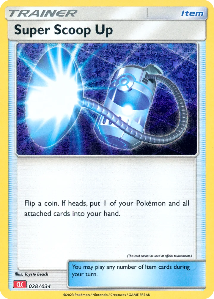 Super Scoop Up, Pokémon Trading Card Game Classic—Charizard 028/034