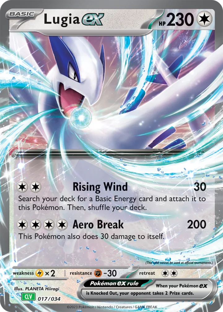 Lugia ex, Pokémon Trading Card Game Classic—Venusaur 017/034