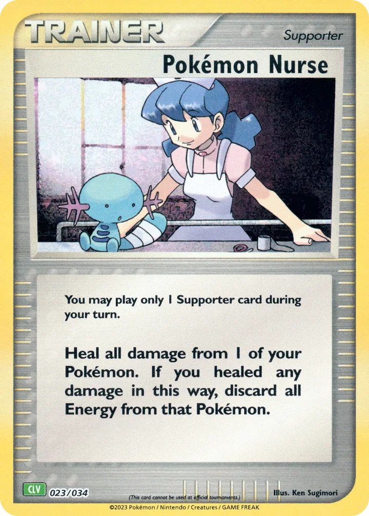 Pokémon Nurse, Pokémon Trading Card Game Classic—Venusaur 023/034