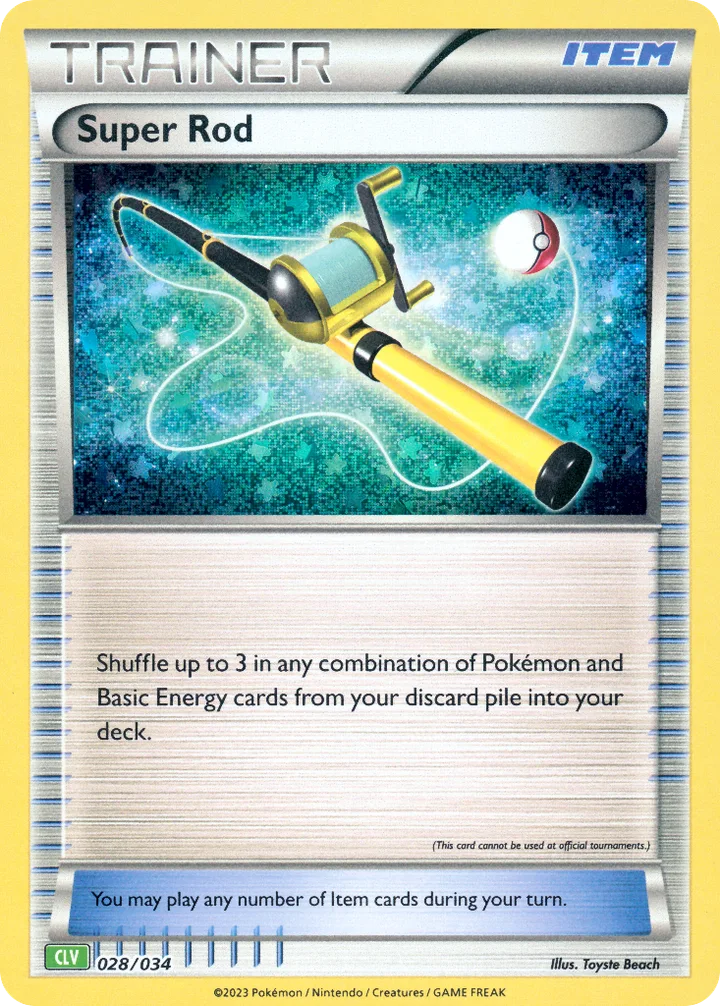 Super Rod, Pokémon Trading Card Game Classic—Venusaur 028/034