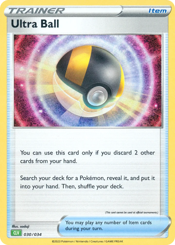 Ultra Ball, Pokémon Trading Card Game Classic—Venusaur 030/034