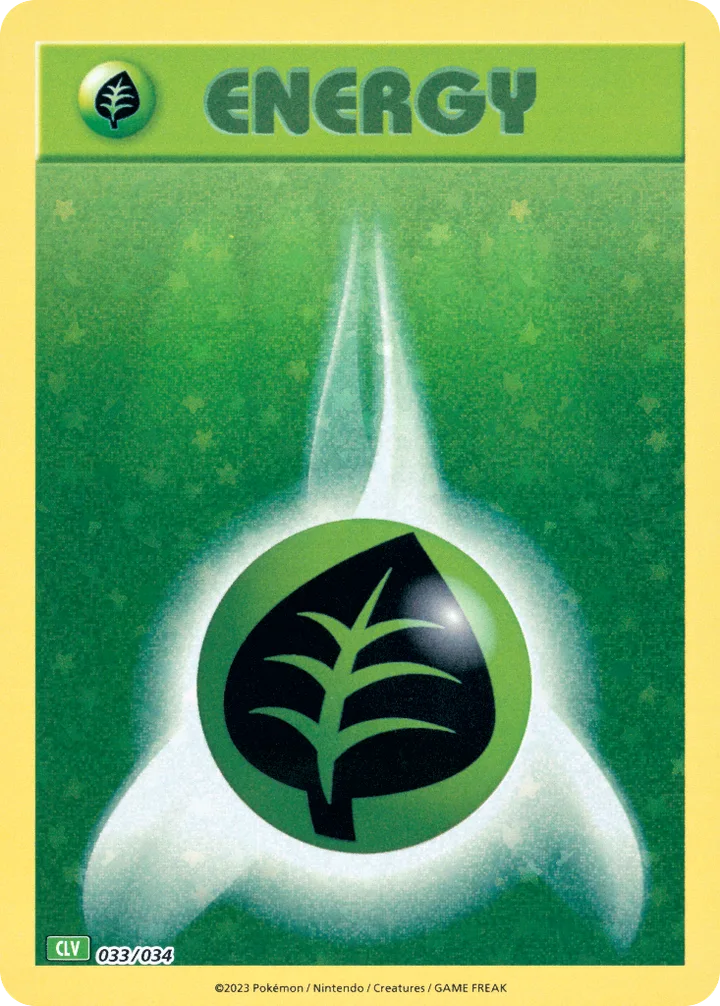 Basic Grass Energy, Pokémon Trading Card Game Classic—Venusaur 033/034