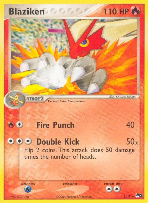 Blaziken, POP Series 1 1/17