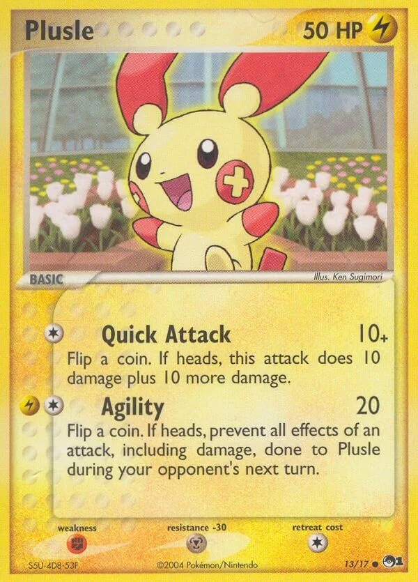 Plusle, POP Series 1 13/17