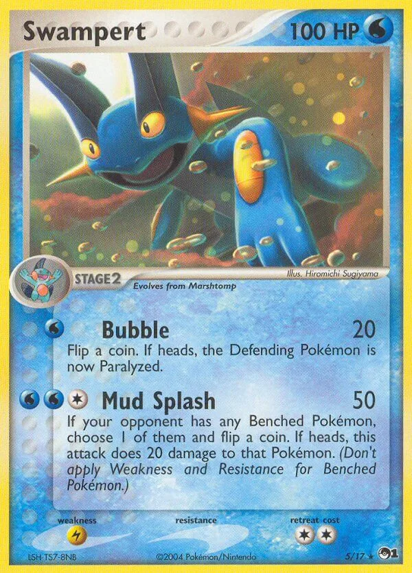 Swampert, POP Series 1 5/17