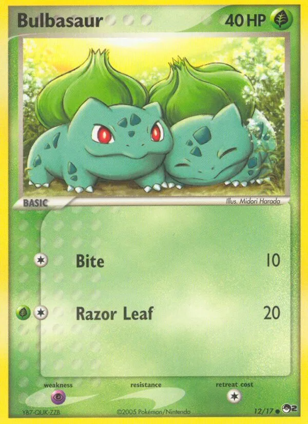 Bulbasaur, POP Series 2 12/17