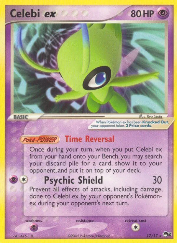Celebi ex, POP Series 2 17/17