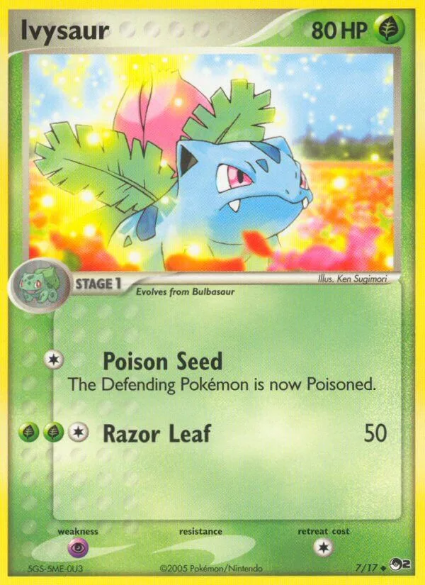 Ivysaur, POP Series 2 7/17