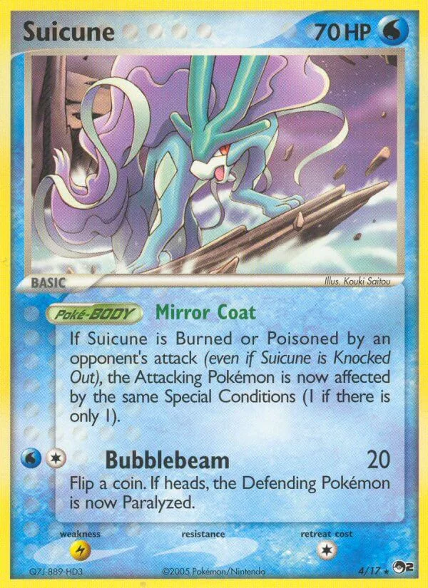Suicune, POP Series 2 4/17