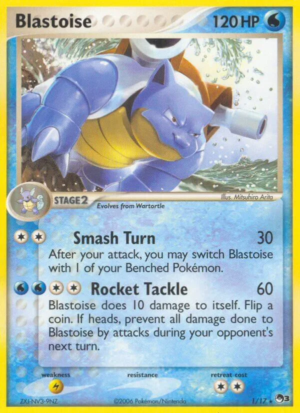 Blastoise, POP Series 3 1/17