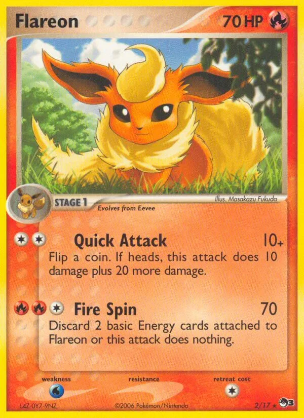 Flareon, POP Series 3 2/17