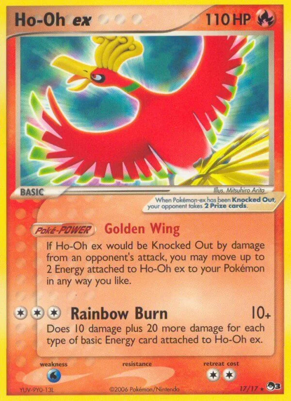 Ho-Oh ex, POP Series 3 17/17