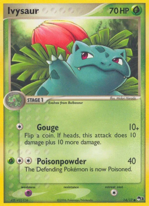 Ivysaur, POP Series 3 14/17