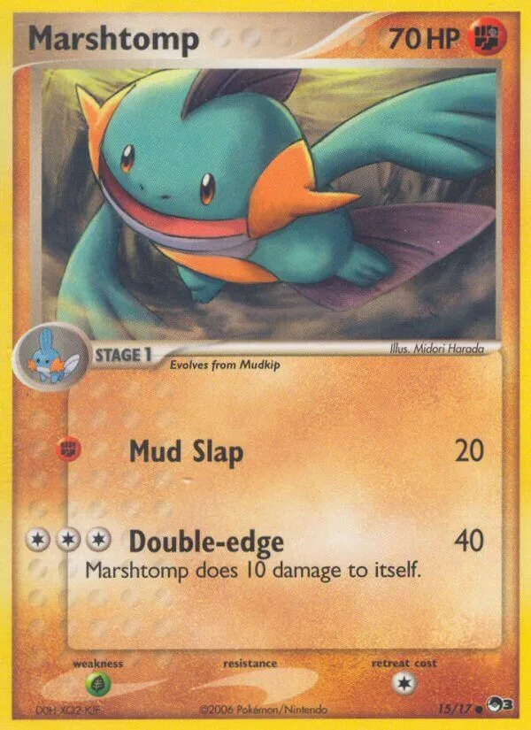 Marshtomp, POP Series 3 15/17